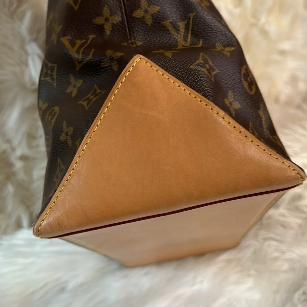 Louis Vuitton Cabas Mezzo Monogram Shoulder Tote - Excellent Preloved Condition